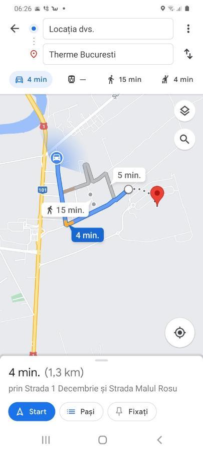 Luca'S Studio 3 ,Close To Therme Bucharest, Airport Otopeni Balotesti Ngoại thất bức ảnh